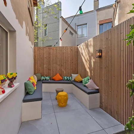 Prachtig, Moderne En Stijlvolle Gezinswoning 6p 度假居 奥斯滕德