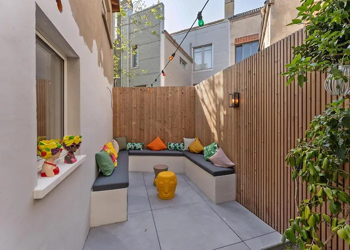 Prachtig, Moderne En Stijlvolle Gezinswoning 6p 度假居 奥斯滕德